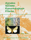 Annales de la Société entomologique de France, vol. 39 (1)