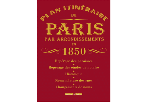 Plan de Paris de 1850